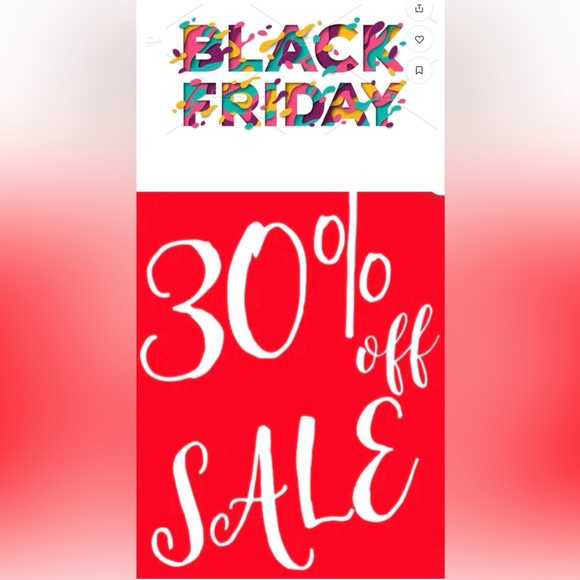 Various Other - Black Friday Special Sale - 30% Off Everything & Free Shipping